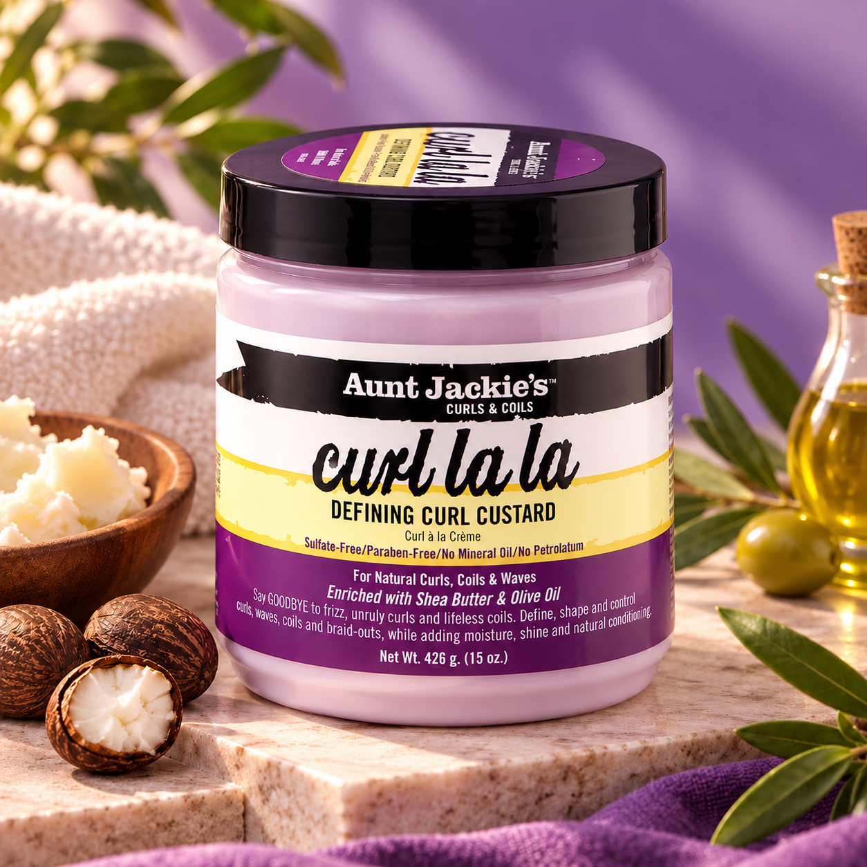 Aunt Jackie’s Curl La La Defining Curl Custard