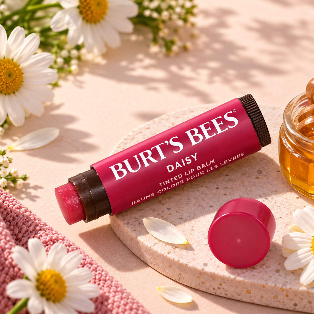 Burt’s Bees Daisy Tinted Lip Balm