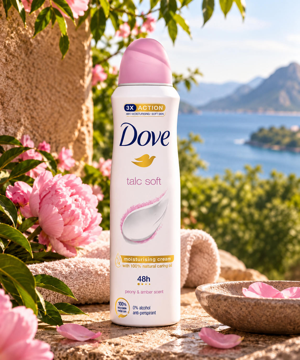 Dove Talc Soft Spray
