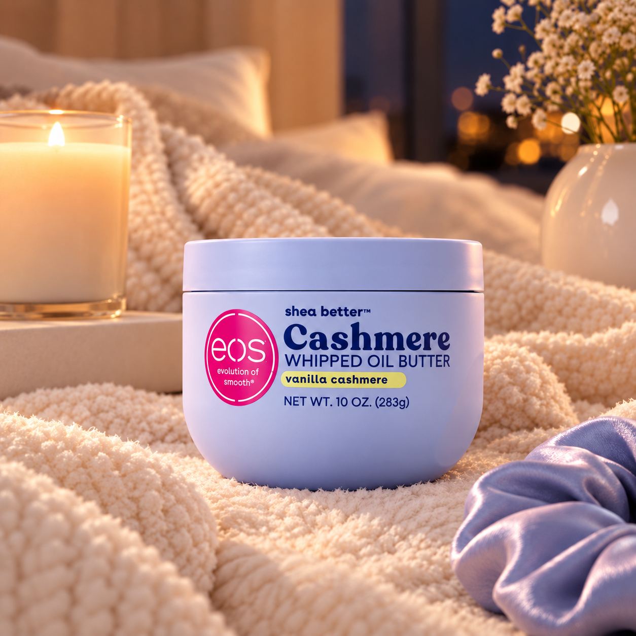 eos Vanilla Cashmere Whipped Oil Butter