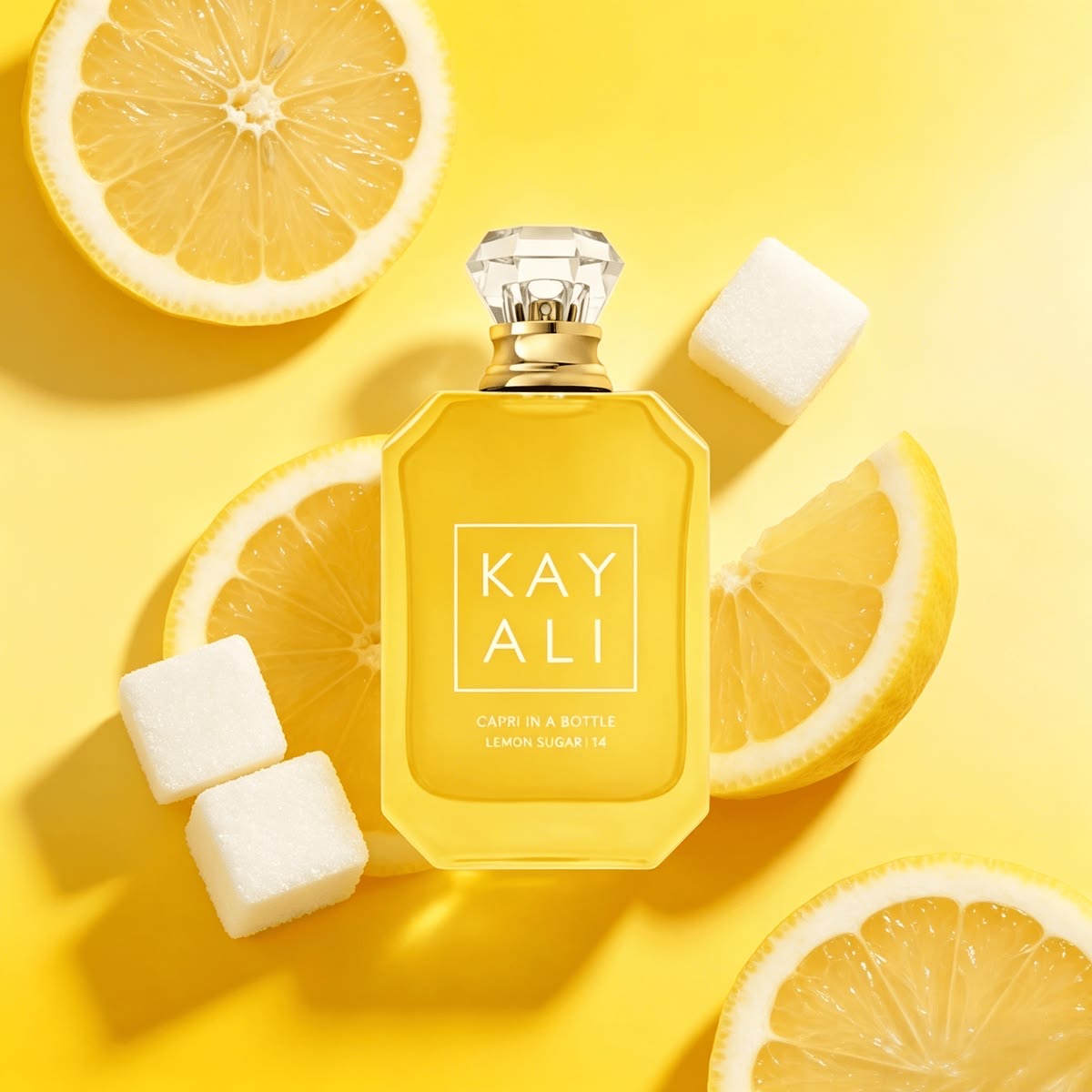 Kayali Capri in a Bottle Lemon Sugar | 14 perfume with lemons