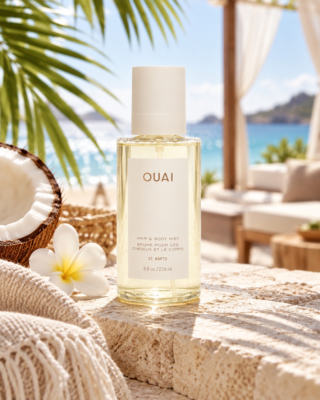 OUAI St. Barts Hair & Body Mist