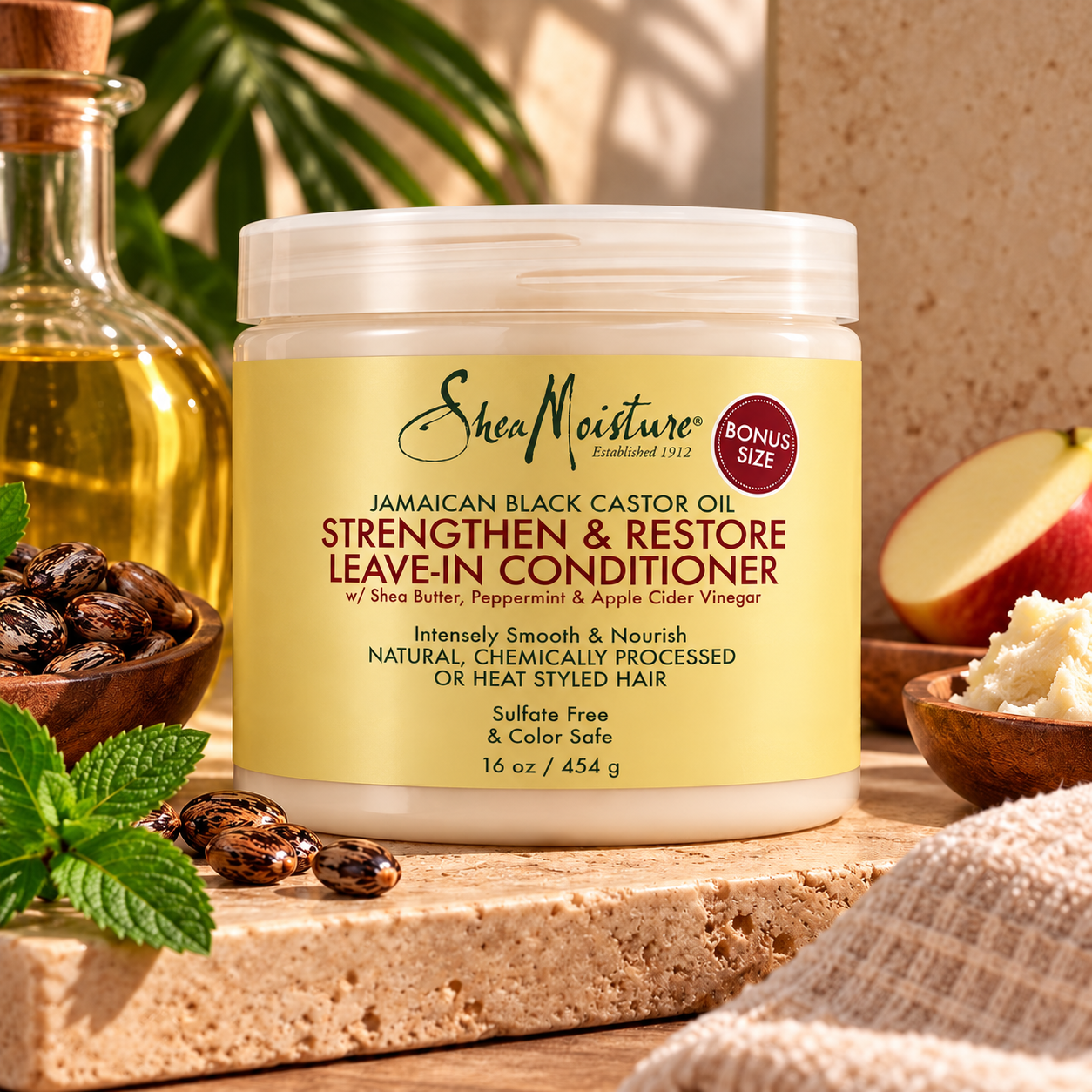 SheaMoisture Jamaican Black Castor Oil Leave-In Conditioner