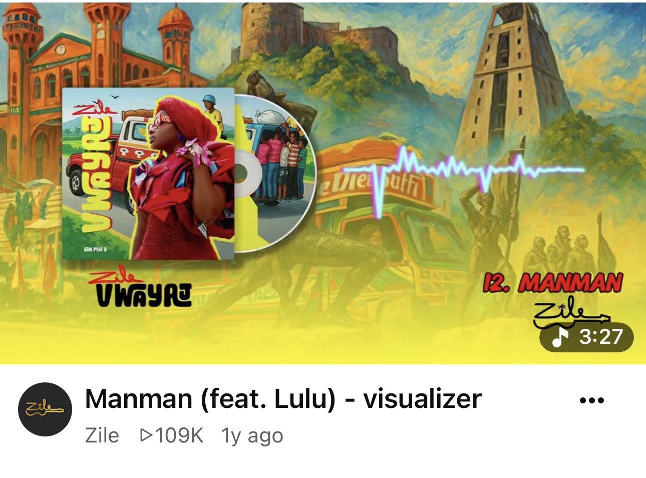Artwork from Zile featuring Lulu, Manman